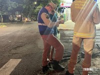 Siate socorre ciclista após colisão no Bairro Morumbi