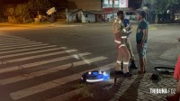 Siate socorre ciclista após colisão no Bairro Morumbi