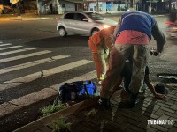 Siate socorre ciclista após colisão no Bairro Morumbi