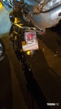 PM prende homem com motocicleta com sinal identificador adulterado