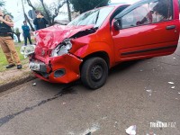 Siate socorre idoso após colisão seguido de tombamento na Vila Yolanda