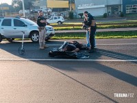 Ciclista morre após mal súbito na BR-277