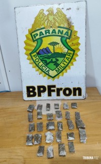 BPFRON apreende drogas em Nova Santa Rosa