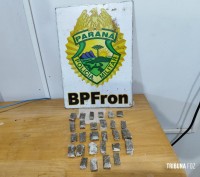 BPFRON apreende drogas em Nova Santa Rosa