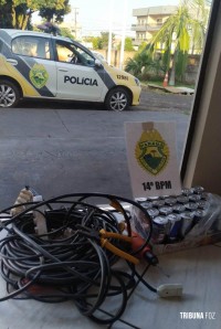 Polícia Militar prende autor de furto em Medianeira