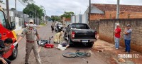 Ciclista morre após colisão com moto na Vila Adriana I