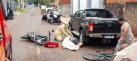 Ciclista morre após colisão com moto na Vila Adriana I