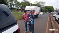 GDE da Policia Civil cumpre mandado de prisão na fila da aduana da Ponte da Amizade