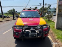 Siate socorre motociclista após colisão no Jardim Copacabana