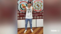 Policia prende jovem que furtava estabelecimento comercial em Santa Rita no Paraguai