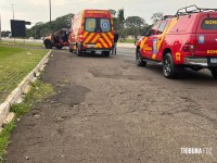 Siate atende vítima de agressão na Av. Costa e Silva