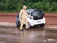 Homem que esfaqueou a ex-esposa morre após acidente de trânsito na Av. das Cataratas