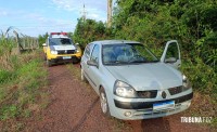 Policia Militar recupera veículo roubado em Santa Terezinha de Itaipu