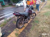 Siate socorre duas vítimas após queda de moto na Vila Maracanã