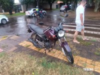 Siate socorre duas vítimas após queda de moto na Vila Maracanã