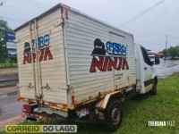 Policia Rodoviária Estadual registra colisão traseira entre Missal e Medianeira