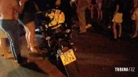 Siate socorre motociclista após queda na Vila Carimã