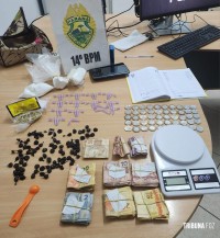 ROCAM da Policia Militar prende traficante de drogas na Vila Brasília