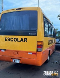 Receita Federal apreende ônibus escolar com 65,1 Kg de maconha na Ponte da Amizade