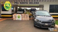 Policia Rodoviária Estadual apreende 700 Kg de maconha em São José das Palmeiras