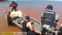 Marinha do Paraguai encontra corpo de pescador boiando no Lago de Itaipu