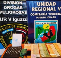 Traficante que vendia cocaína é preso com 100 buchas em Puerto Iguazu na Argentina