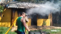 Brasileiro é preso após atear fogo na casa da ex-esposa em Hernandárias, no Paraguai