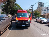 Siate socorre vítima de acidente com maquina na Vila Maracanã