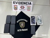 Policia Nacional do Paraguai prende três pessoas que tentaram vender iPhone roubado em Ciudad Del Este