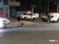 Condutor é executado a tiros durante a madrugada na Av. das Cataratas