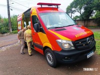 Siate socorre mulher que foi atropelada pela cunhada após briga familiar