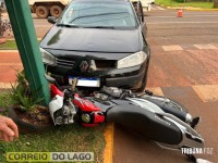 Motociclista morre após acidente de trânsito em Santa Helena