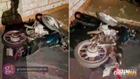 Motociclista fica gravemente ferido após acidente em Medianeira