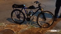 Guarda Municipal apreende menor com bicicleta motorizada