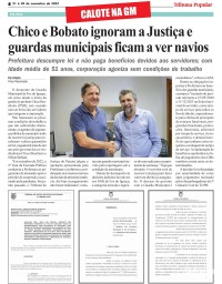 Chico e Bobato ignoram a Justiça e guardas municipais ficam a ver navios