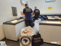 Policia Federal e MAPA apreendem 1,8 tonelada de carne contrabandeada da argentina