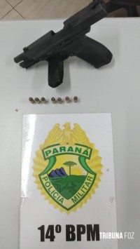 Militares do CHOQUE apreende pistola 9mm  após tentativa de abordagem no Três Lagoas