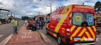 SIATE e SAMU socorrem motociclistas na Av. Morenitas