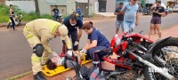 SIATE e SAMU socorrem motociclistas na Av. Morenitas