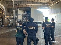 Policia Federal realiza destruição de 8,5 toneladas de entorpecentes apreendidos na região da tríplice fronteira