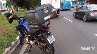 Siate socorre motociclista após queda na Av. JK