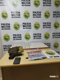 CHOQUE prende traficante de drogas com mandado de prisão na antiga "Favela da Mosca"