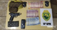 CHOQUE prende traficante de drogas com mandado de prisão na antiga "Favela da Mosca"