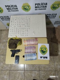 CHOQUE prende traficante de drogas com mandado de prisão na antiga "Favela da Mosca"