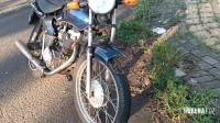 Motociclista é socorrido pelo Siate após colisão na Vila Maracanã