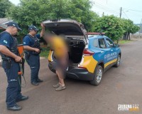 Em operação conjunta Guarda Municipal e Polícia Civil cumprem mandado de prisão em São Miguel do Iguaçu