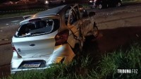 Um morto e outra ferida após colisão na BR-277