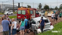 Um morto e outra ferida após colisão na BR-277