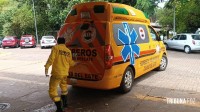 Brasileiro sofre acidente no Paraguai e é trazido pelo Corpo de Bombeiros de Ciudad Del Este