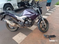 Siate socorre motociclista após colisão na Av. General Meira